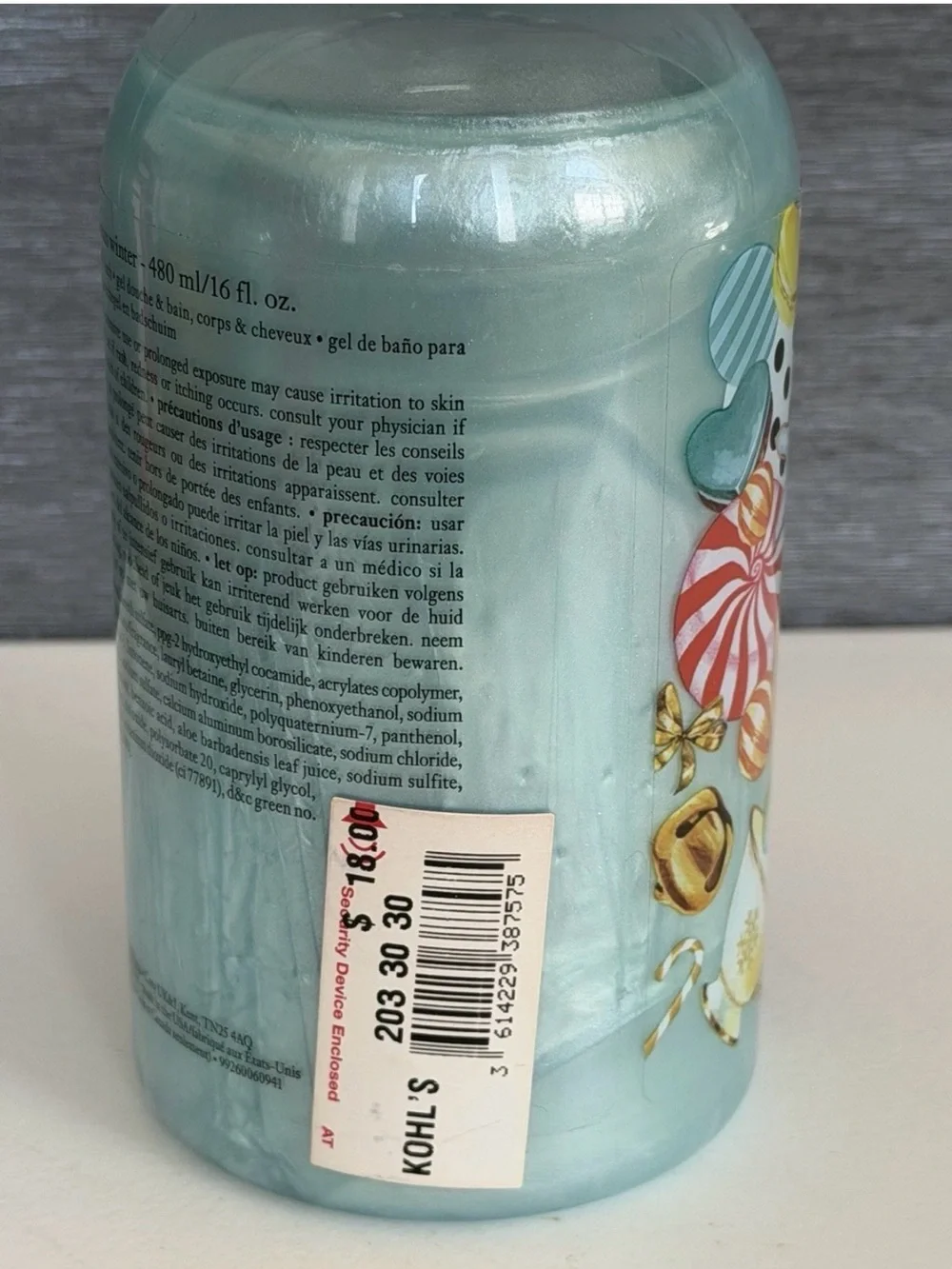 Philosophy Wondrous Winter Shampoo Shower Gel & Bubble Bath 16 oz - New Sealed!